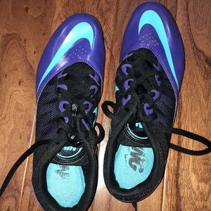 Nike Purple Track Shoes/Spikes